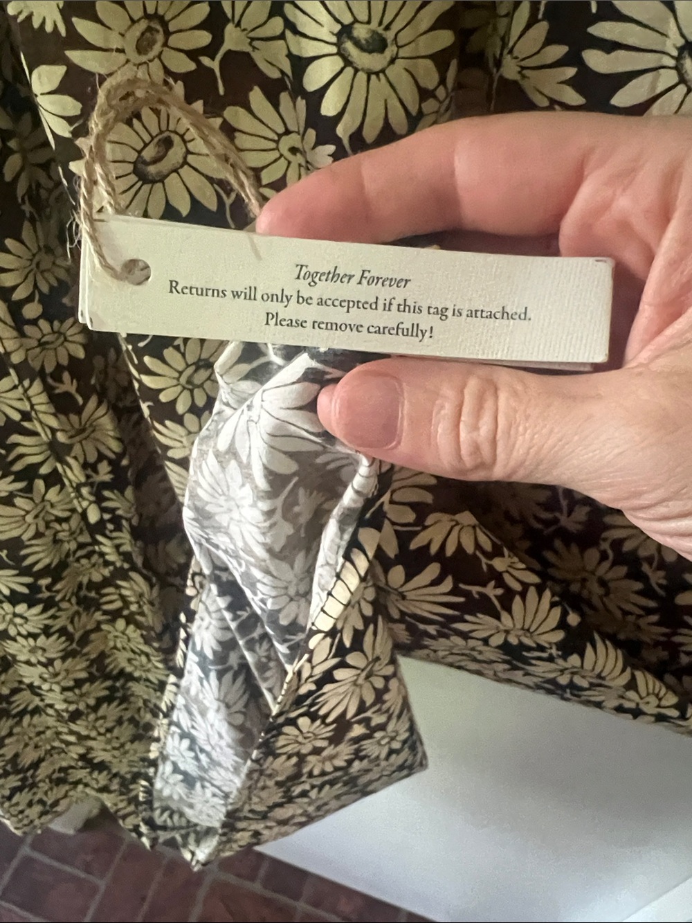 NWT Christy Dawn "Dawn Dress" in night chamomile - Picture 5 of 6